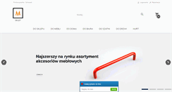 Desktop Screenshot of m-handel.pl