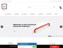 Tablet Screenshot of m-handel.pl